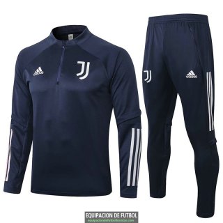 Juventus Sudadera De Entrenamiento Navy + Pantalon 2020-2021