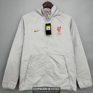 Liverpool Chaqueta Rompevientos Grey 2021/2022