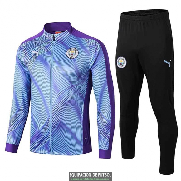 Manchester City Chaqueta Ripple + Pantalon 2019-2020