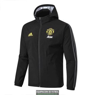 Manchester United Chaqueta Rompevientos Black 2019-2020