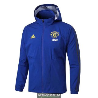 Manchester United Chaqueta Rompevientos Blue 2019-2020