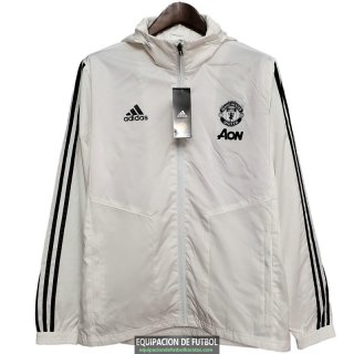 Manchester United Chaqueta Rompevientos White 2020-2021