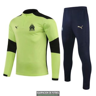 Olympique Marseille Sudadera De Entrenamiento Yellow + Pantalon 2020-2021