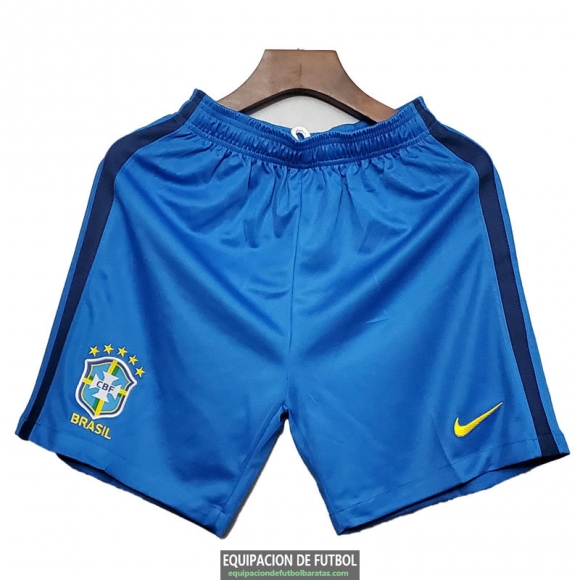 Pantalon Corto Brasil Segunda Equipacion 2020-2021