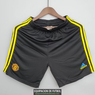 Pantalon Corto Manchester United Tercera Equipacion 2021/2022