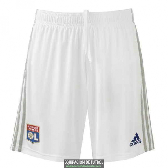 Pantalon Corto Olympique Lyonnais Primera Equipacion 2019-2020