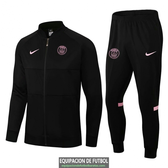 PSG Chaqueta Black III + Pantalon Black 2021/2022