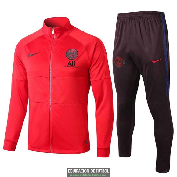 PSG Chaqueta Red + Pantalon 2019-2020