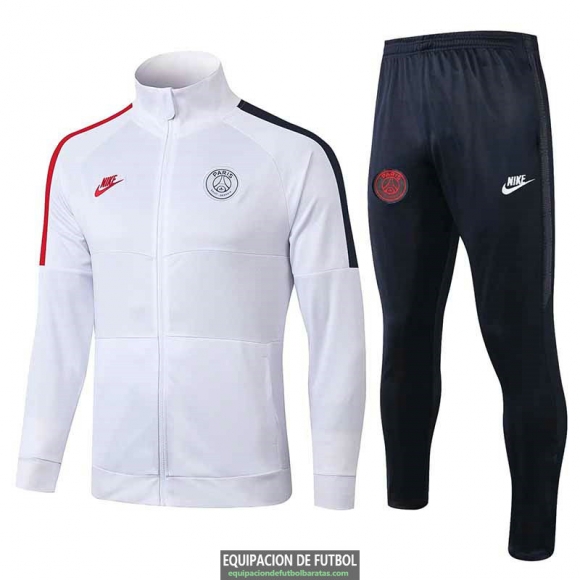 PSG Chaqueta White + Pantalon 2019-2020