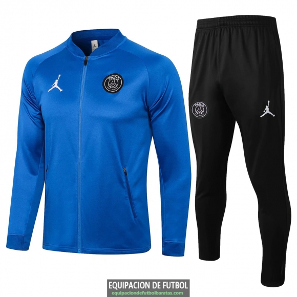 PSG x Jordan Chaqueta Blue + Pantalon Black 2021/2022