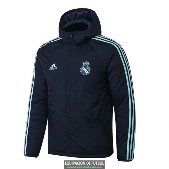 Real Madrid Chaqueta De Invierno Blue 2019-2020