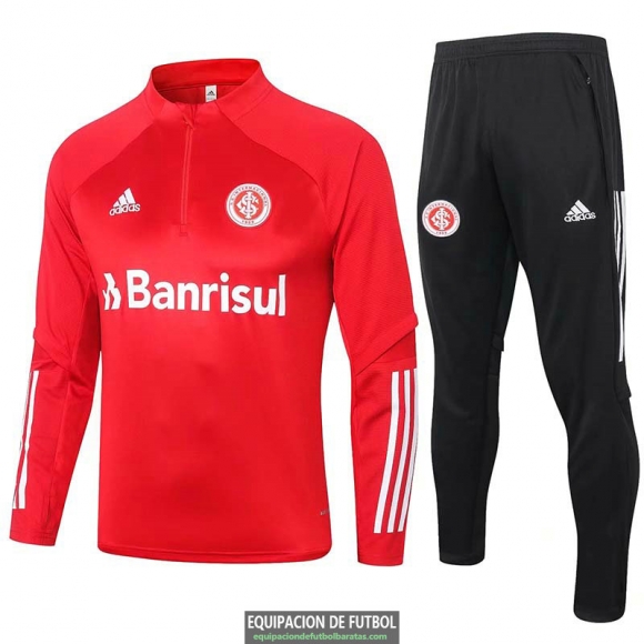 Sport Club Internacional Sudadera De Entrenamiento Red + Pantalon 2020-2021