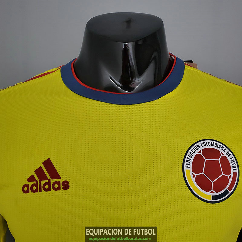 Camiseta Authentic Colombia Primera Equipacion 2021/2022 Precio De ...